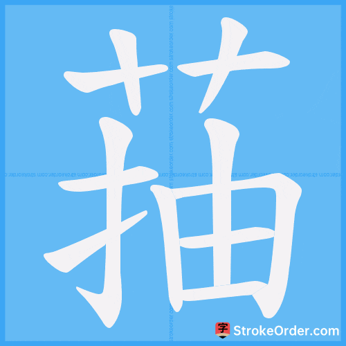 菗 Stroke Order Animation