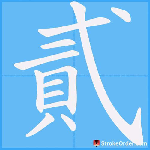 貳 Stroke Order Animation